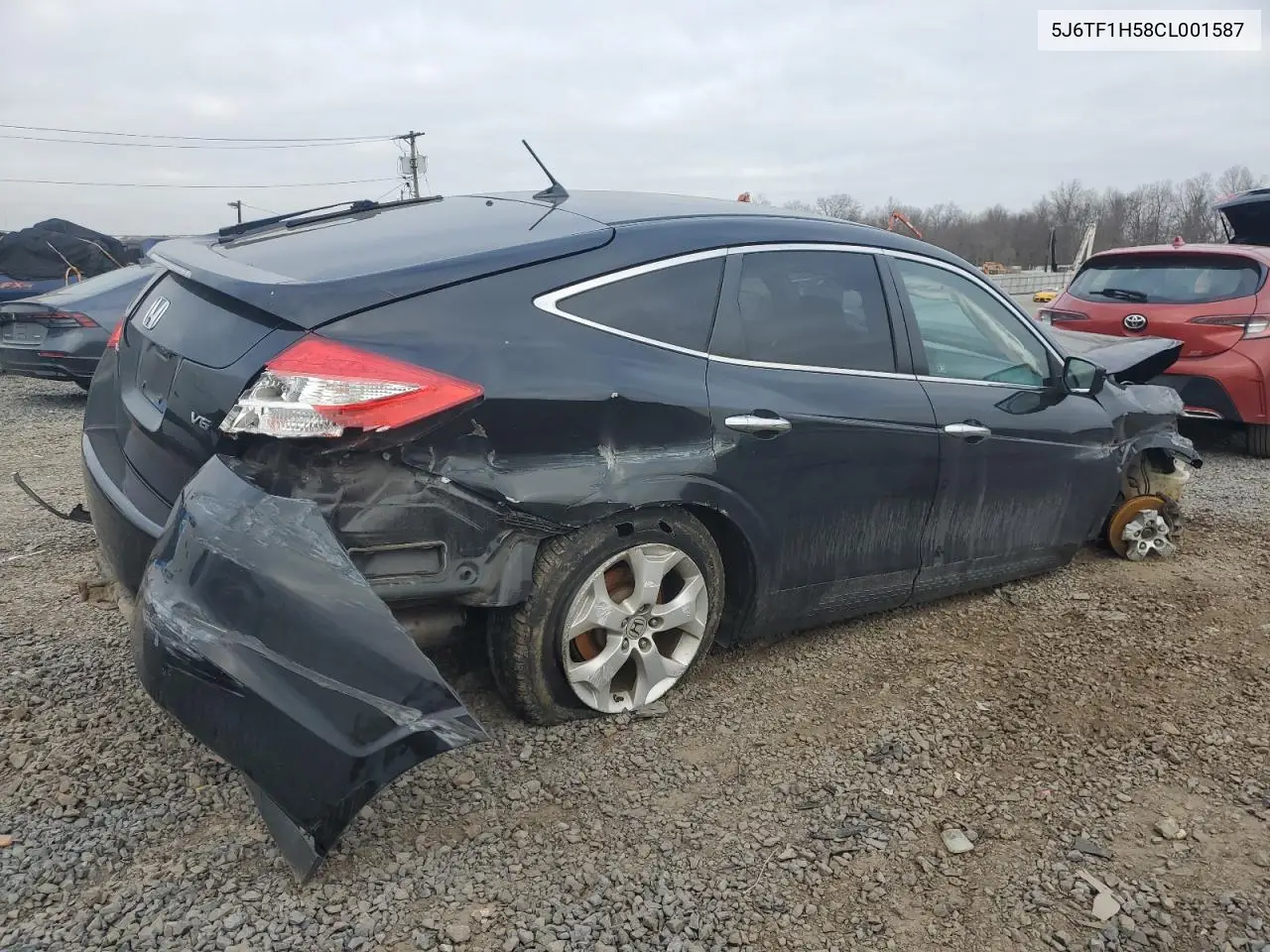 2012 Honda Crosstour Exl VIN: 5J6TF1H58CL001587 Lot: 48888325