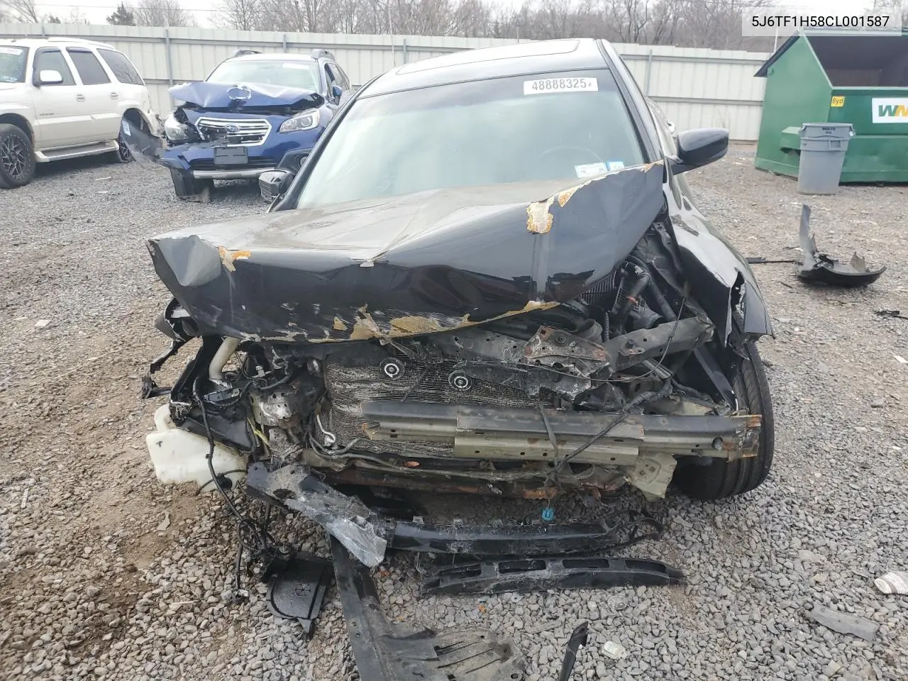 2012 Honda Crosstour Exl VIN: 5J6TF1H58CL001587 Lot: 48888325
