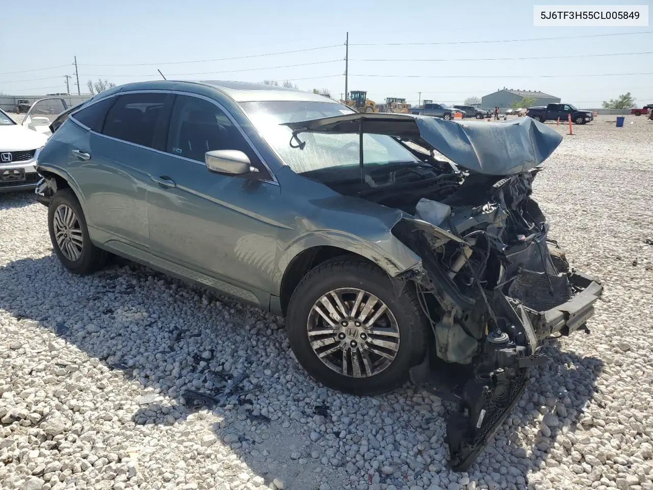 2012 Honda Crosstour Exl VIN: 5J6TF3H55CL005849 Lot: 50191425