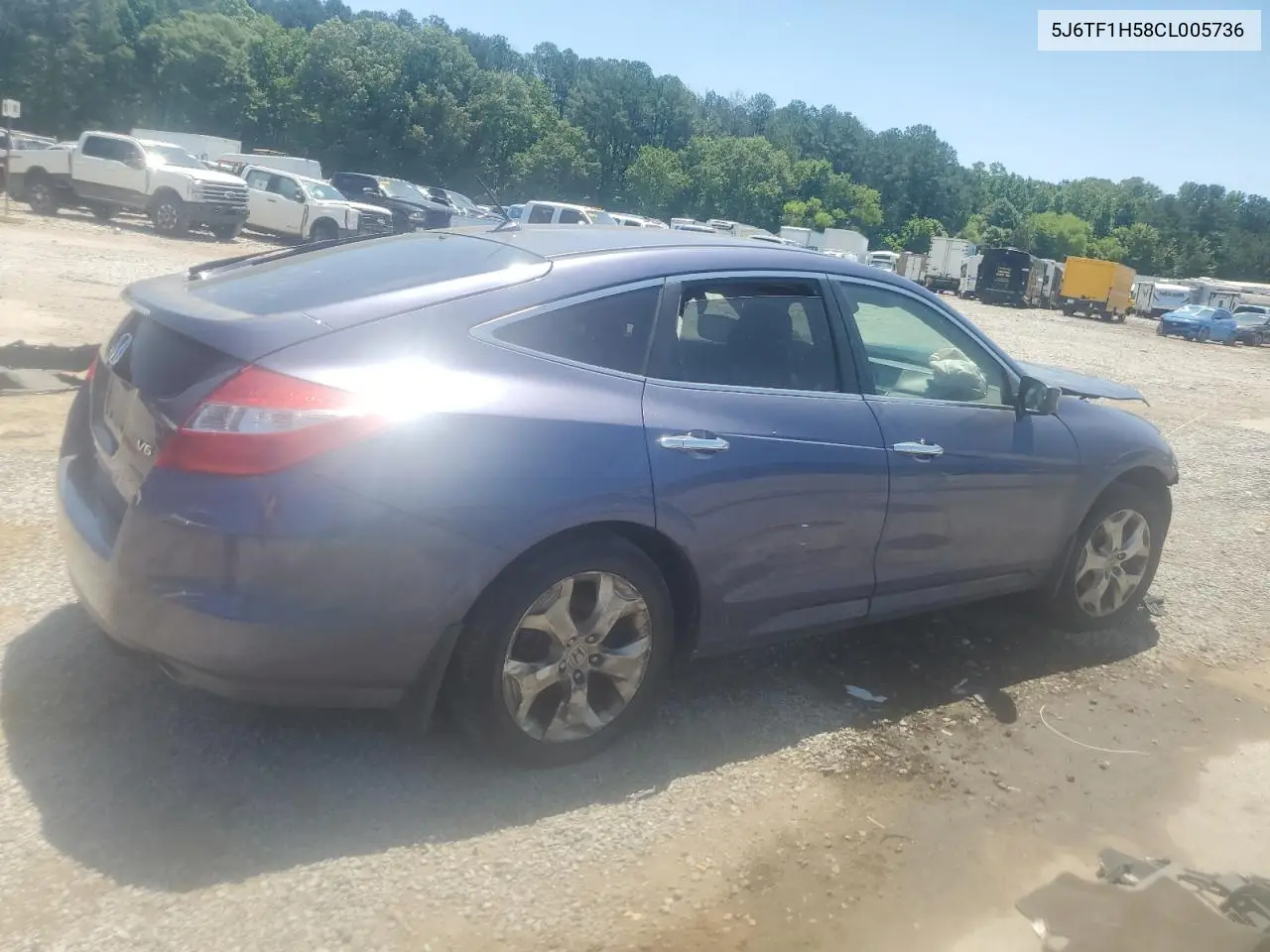 2012 Honda Crosstour Exl VIN: 5J6TF1H58CL005736 Lot: 57891215