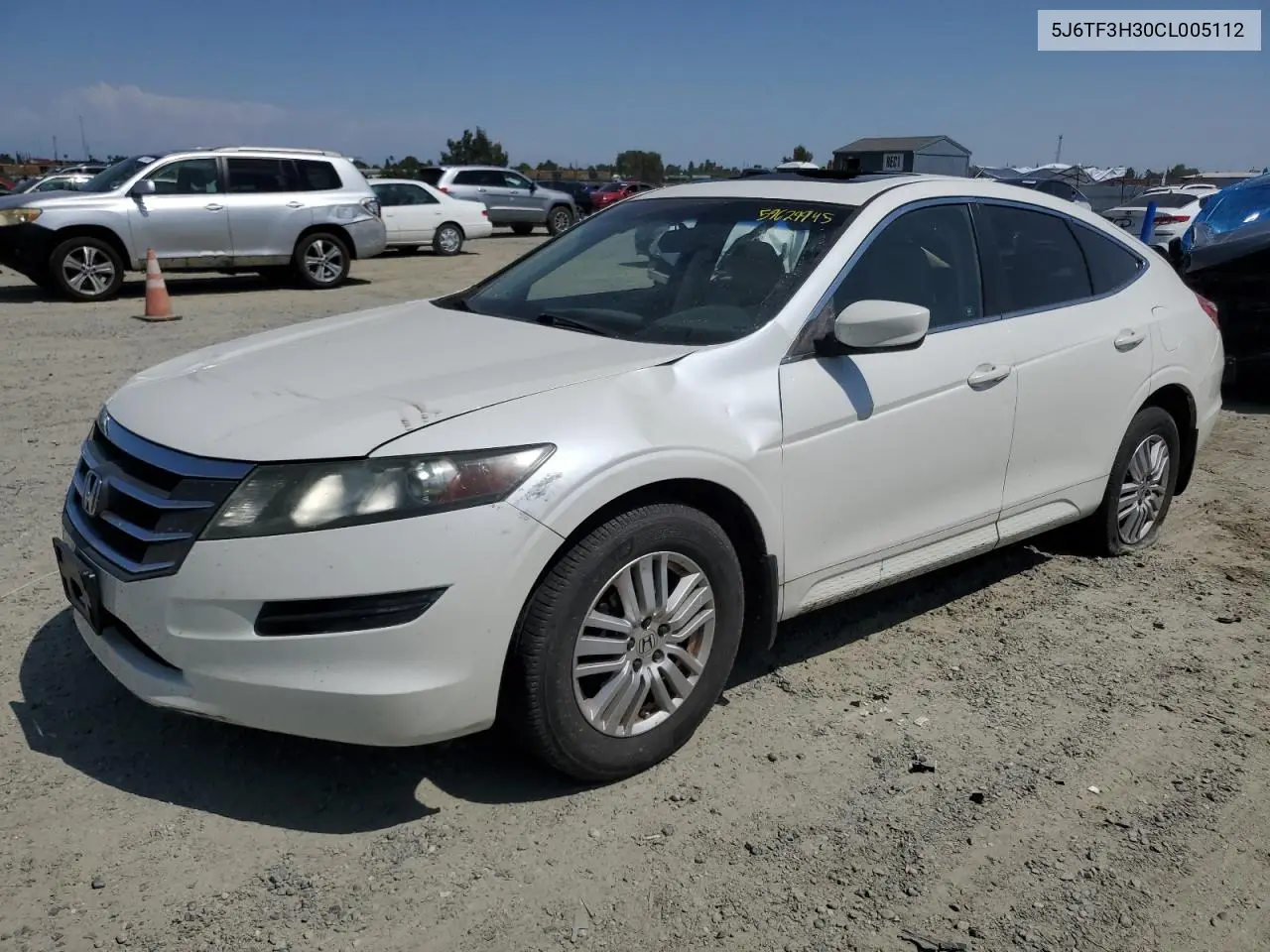 2012 Honda Crosstour Ex VIN: 5J6TF3H30CL005112 Lot: 59629945