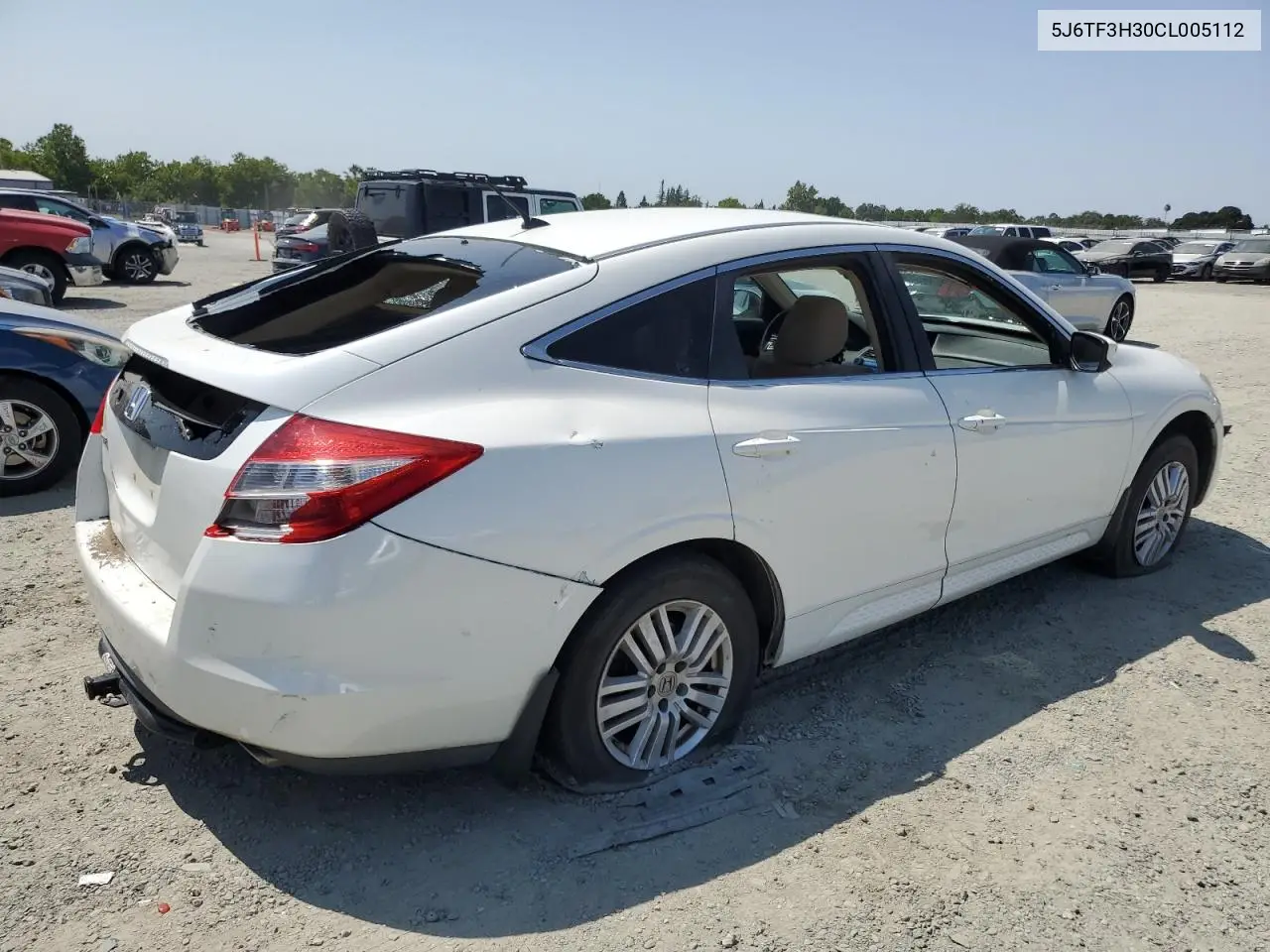 2012 Honda Crosstour Ex VIN: 5J6TF3H30CL005112 Lot: 59629945