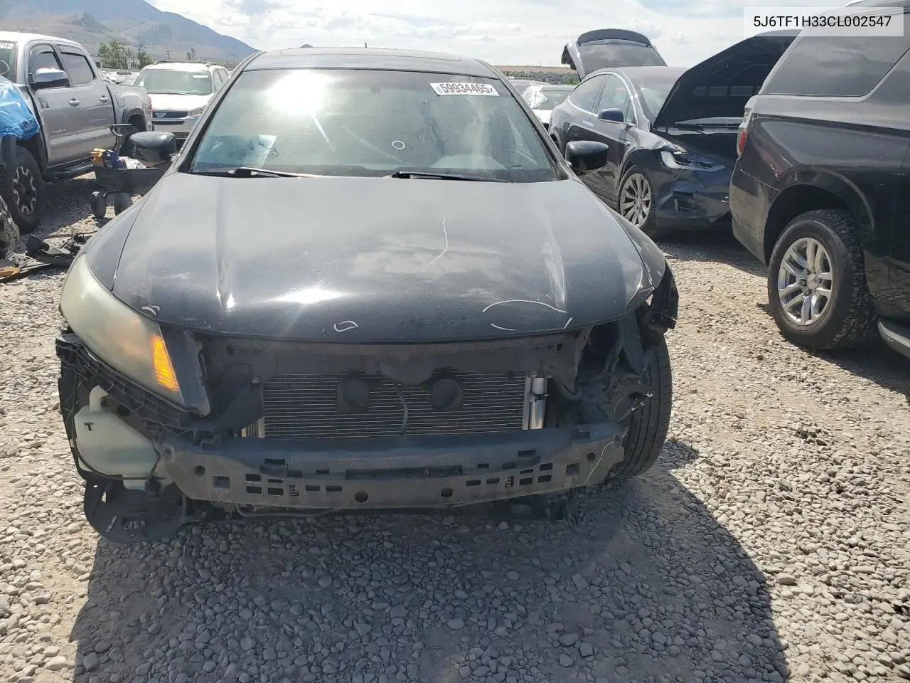 2012 Honda Crosstour Ex VIN: 5J6TF1H33CL002547 Lot: 59934465