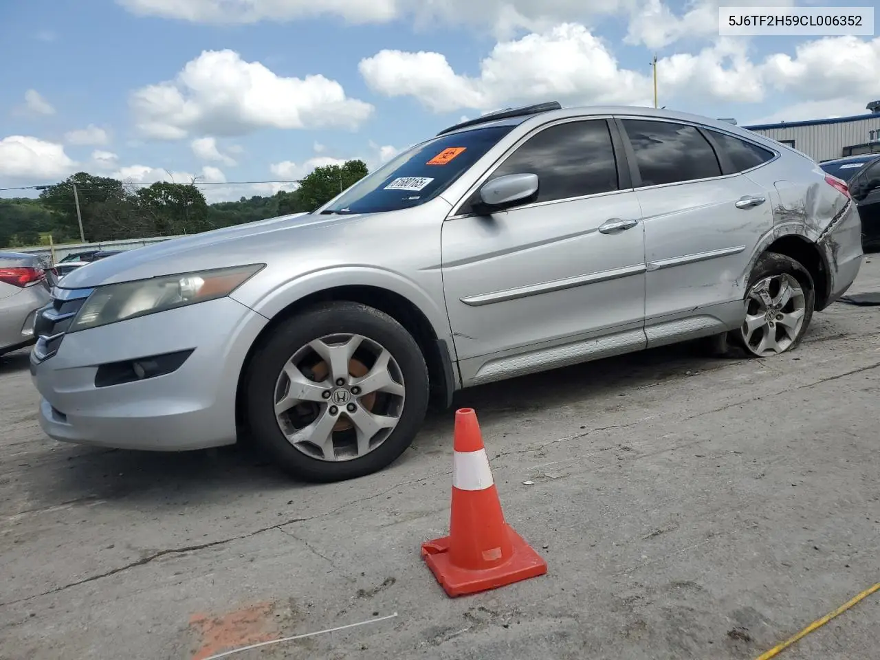 2012 Honda Crosstour Exl VIN: 5J6TF2H59CL006352 Lot: 61680165