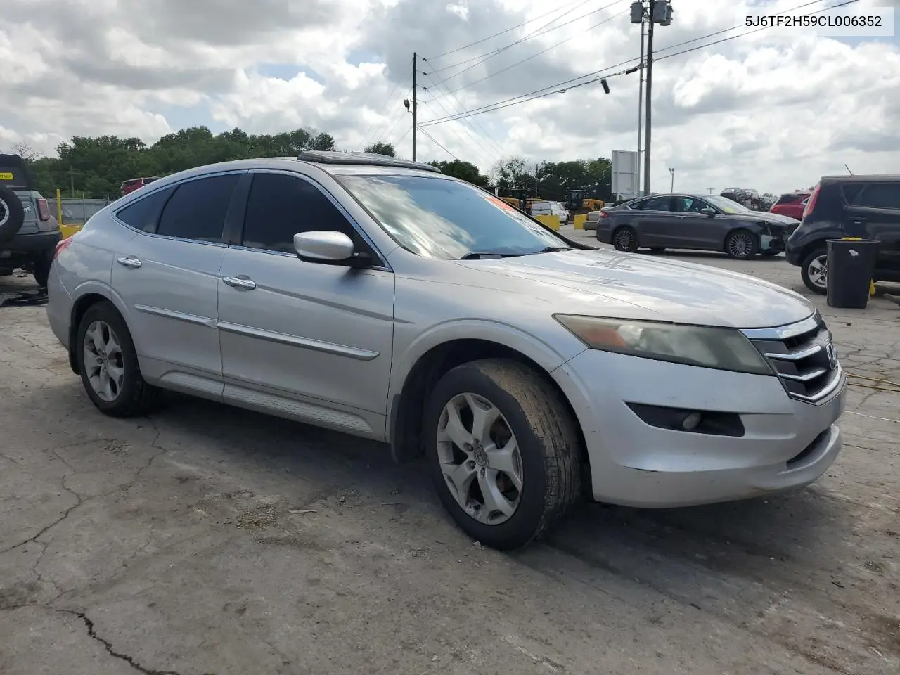 2012 Honda Crosstour Exl VIN: 5J6TF2H59CL006352 Lot: 61680165