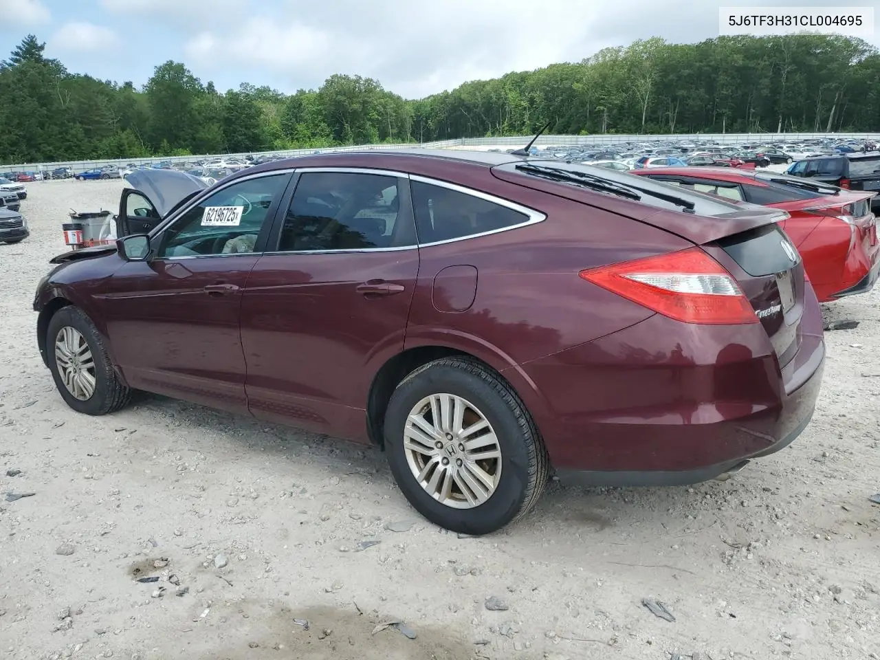 2012 Honda Crosstour Ex VIN: 5J6TF3H31CL004695 Lot: 62196725