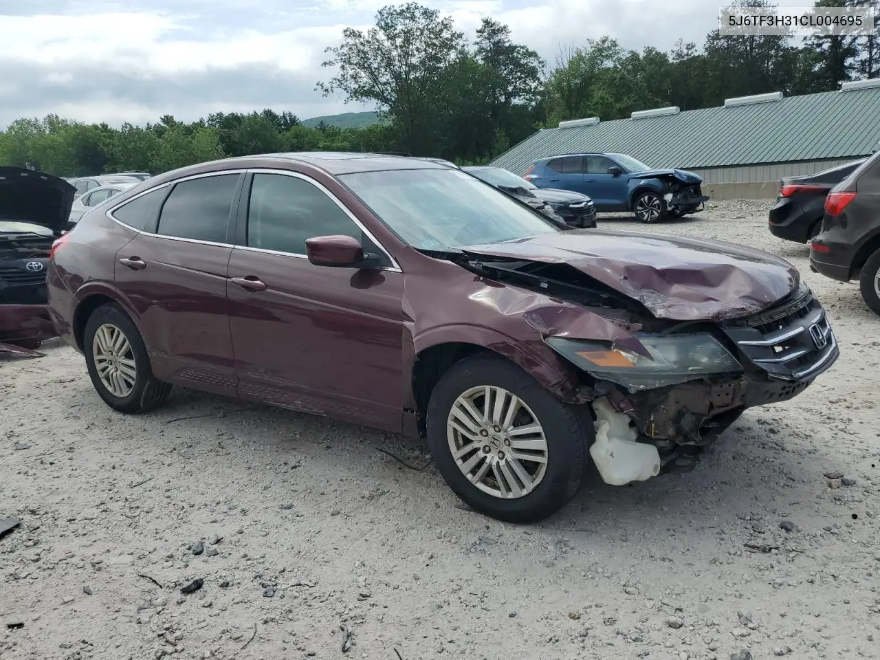 2012 Honda Crosstour Ex VIN: 5J6TF3H31CL004695 Lot: 62196725