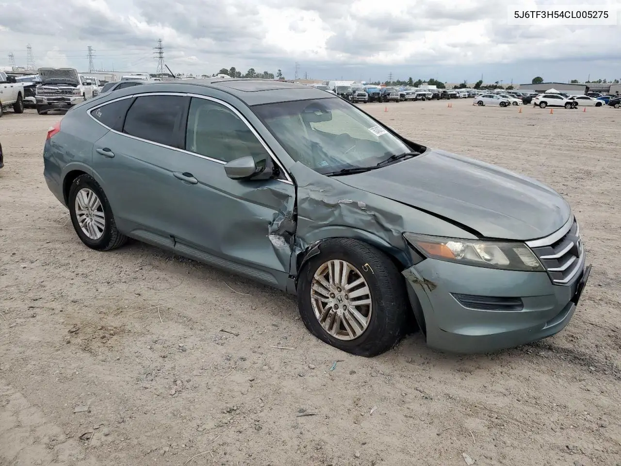 2012 Honda Crosstour Exl VIN: 5J6TF3H54CL005275 Lot: 62430725