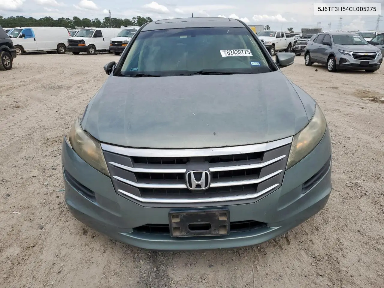 2012 Honda Crosstour Exl VIN: 5J6TF3H54CL005275 Lot: 62430725