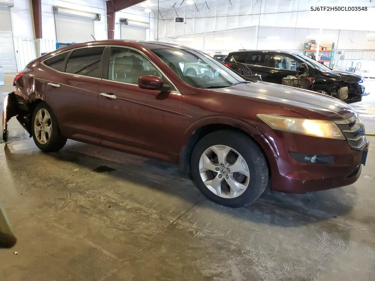 2012 Honda Crosstour Exl VIN: 5J6TF2H50CL003548 Lot: 63277745
