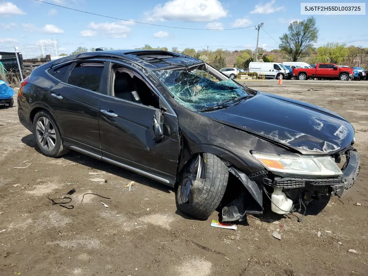 2013 Honda Crosstour Exl VIN: 5J6TF2H55DL003725 Lot: 52144665