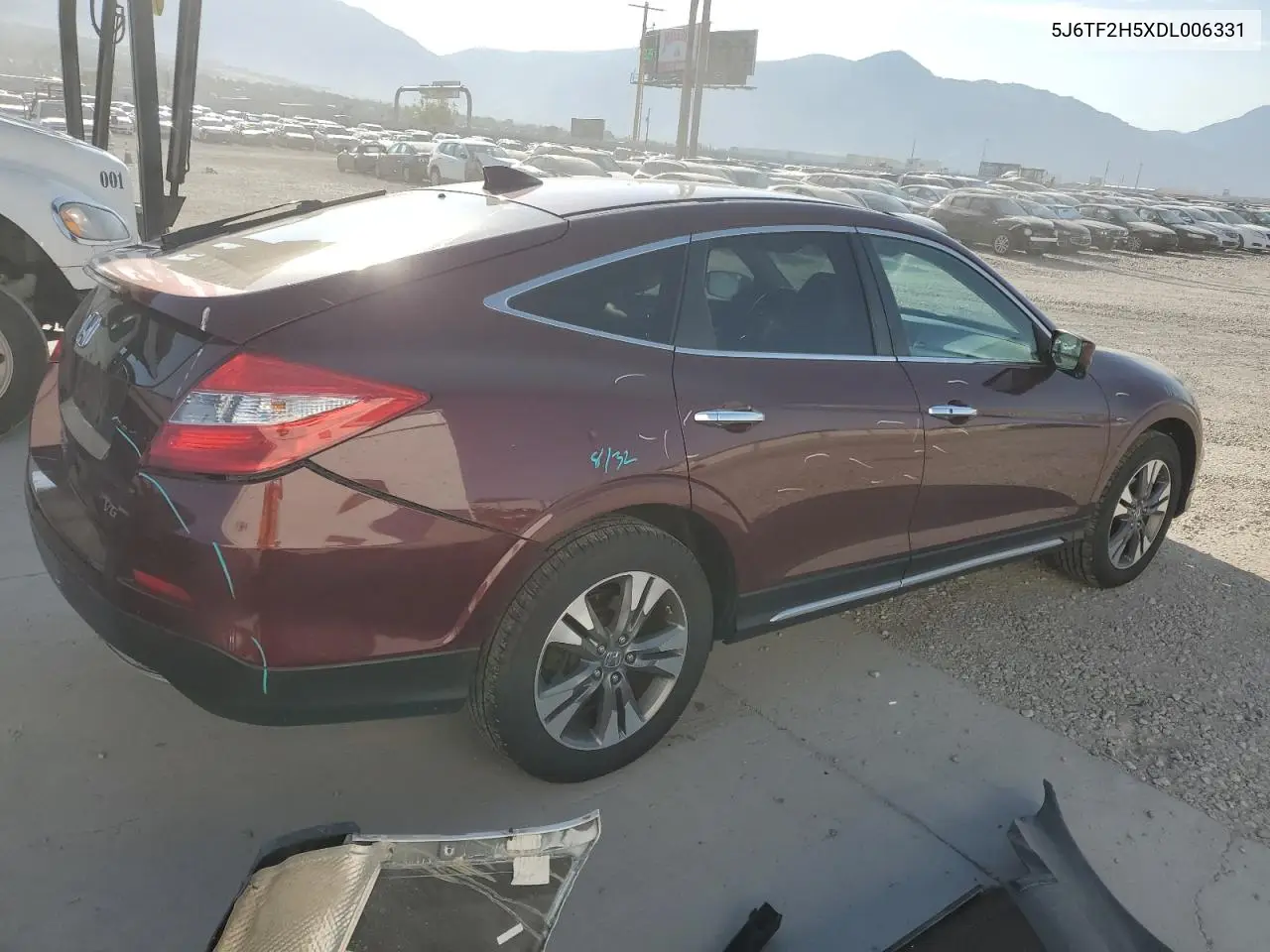 2013 Honda Crosstour Exl VIN: 5J6TF2H5XDL006331 Lot: 58366225