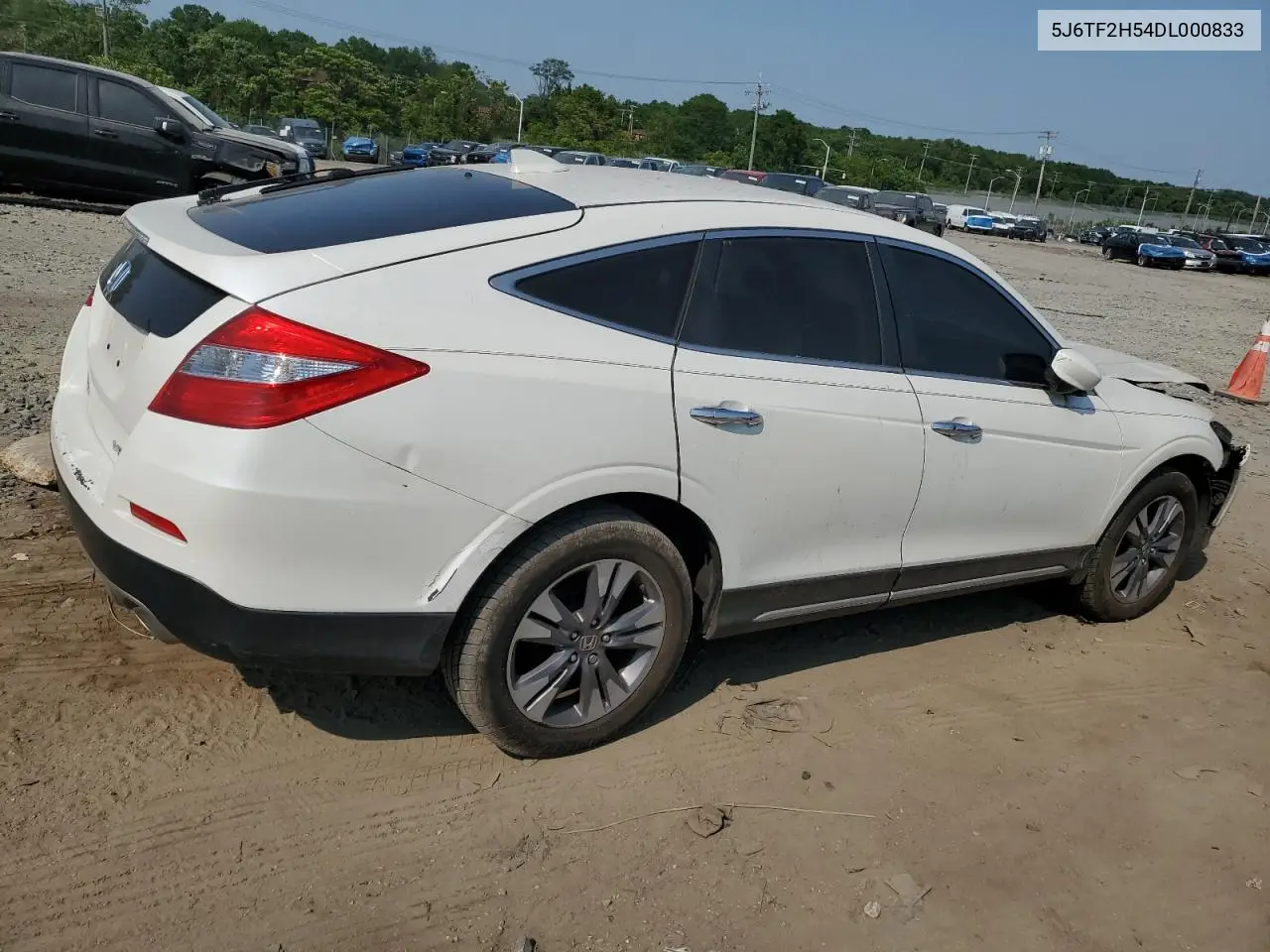 2013 Honda Crosstour Exl VIN: 5J6TF2H54DL000833 Lot: 58983595