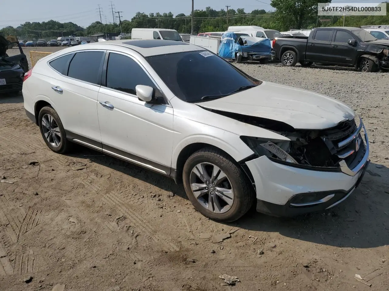 2013 Honda Crosstour Exl VIN: 5J6TF2H54DL000833 Lot: 58983595