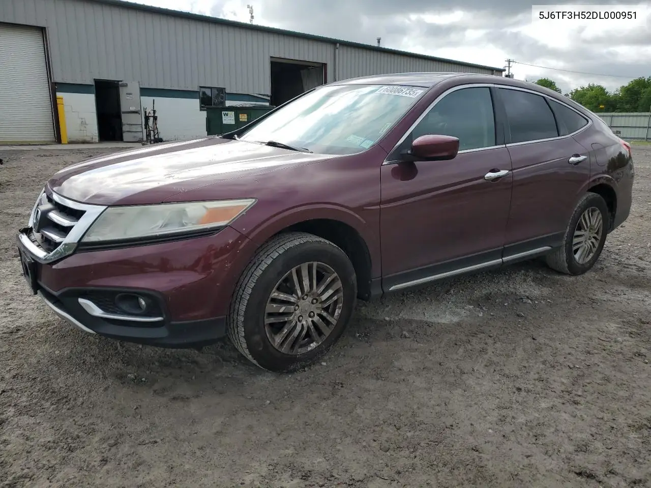 2013 Honda Crosstour Exl VIN: 5J6TF3H52DL000951 Lot: 60086735