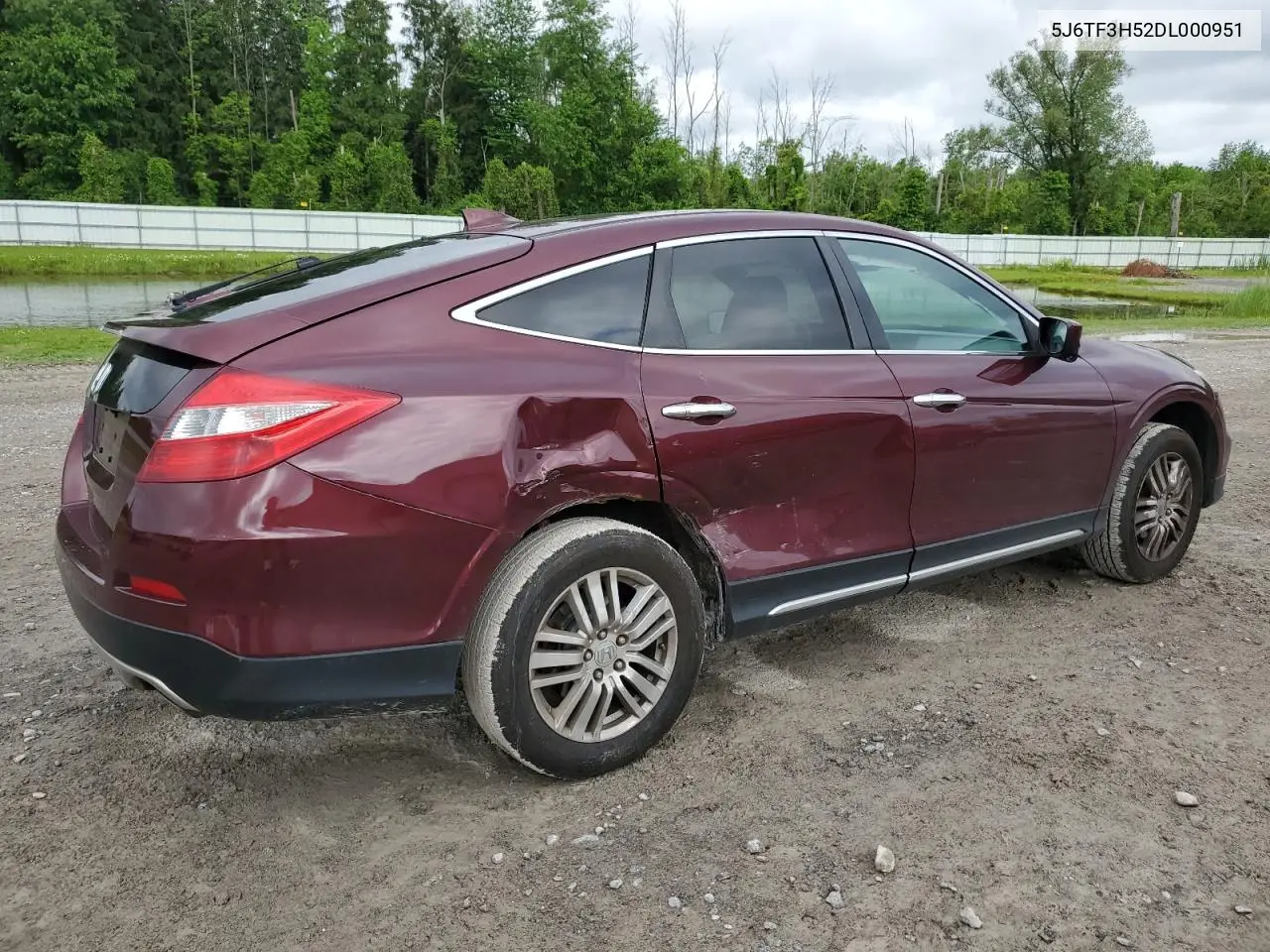 2013 Honda Crosstour Exl VIN: 5J6TF3H52DL000951 Lot: 60086735