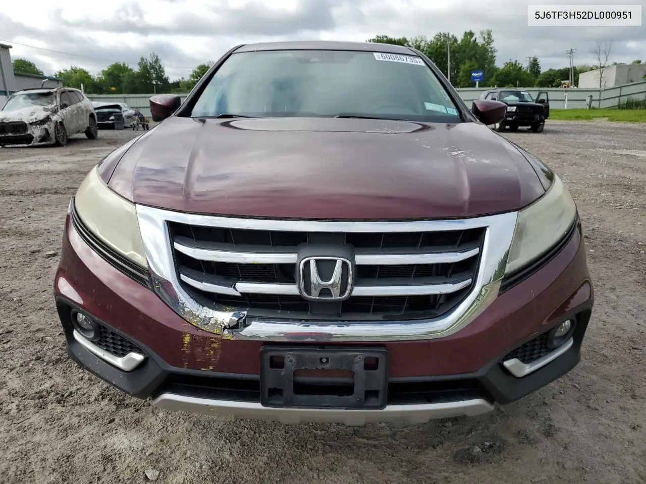 2013 Honda Crosstour Exl VIN: 5J6TF3H52DL000951 Lot: 60086735