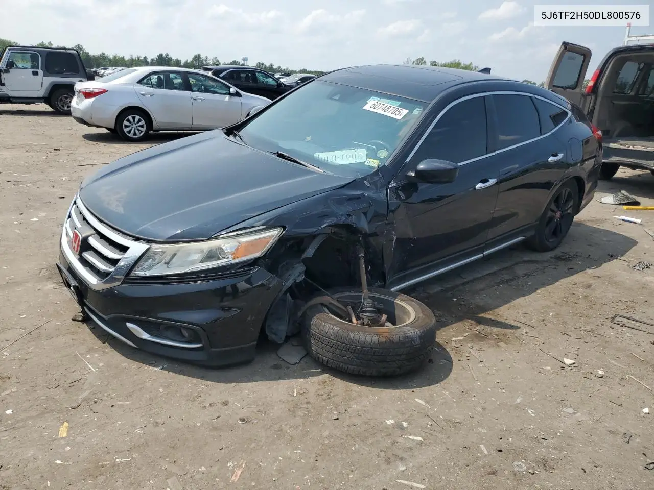 2013 Honda Crosstour Exl VIN: 5J6TF2H50DL800576 Lot: 60748705