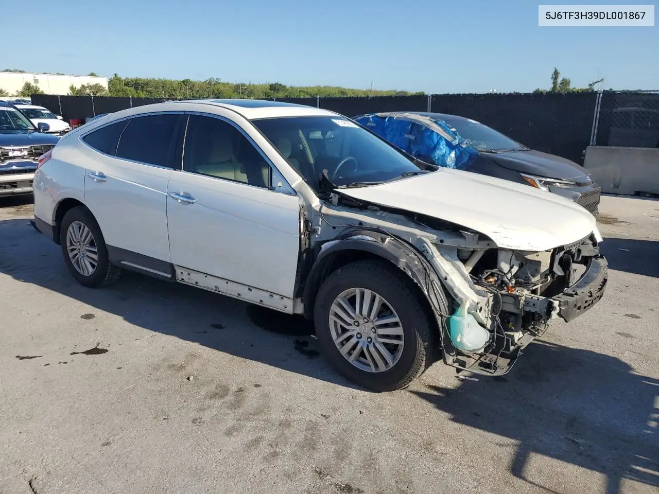 2013 Honda Crosstour Ex VIN: 5J6TF3H39DL001867 Lot: 61465565