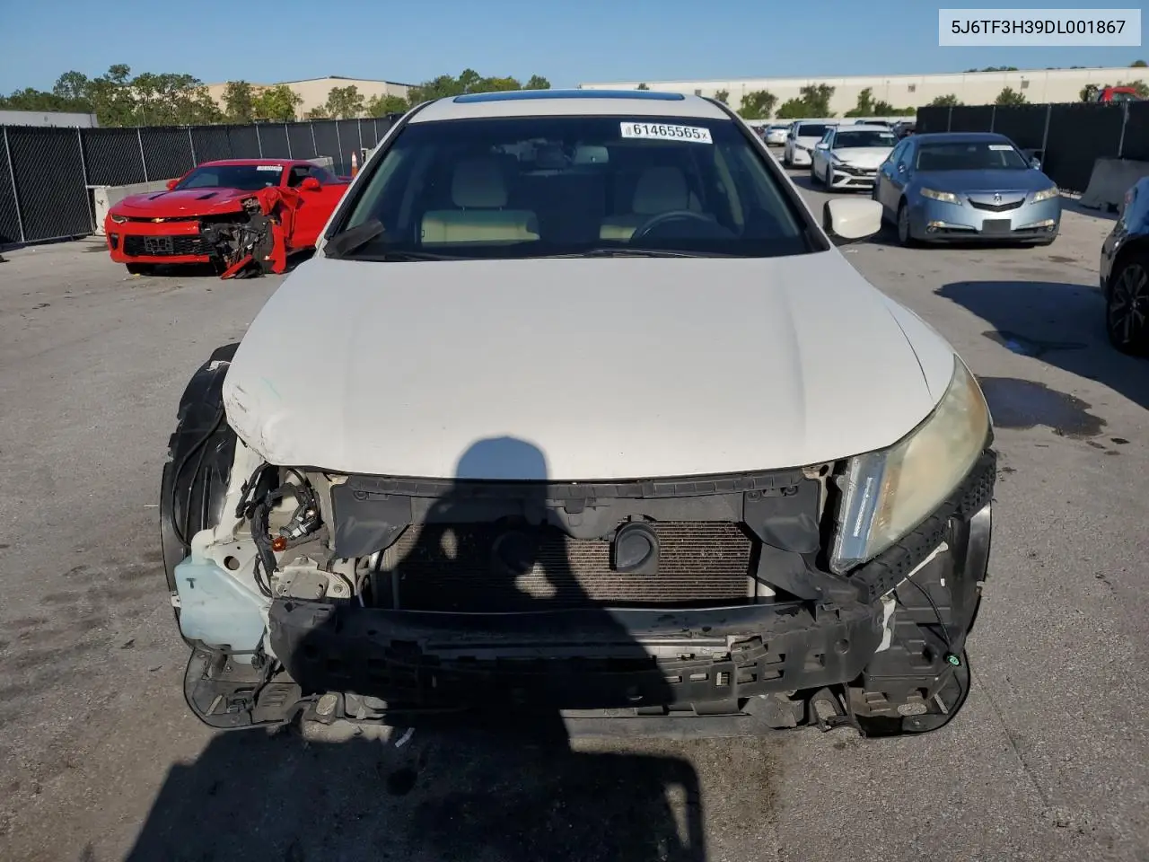 2013 Honda Crosstour Ex VIN: 5J6TF3H39DL001867 Lot: 61465565