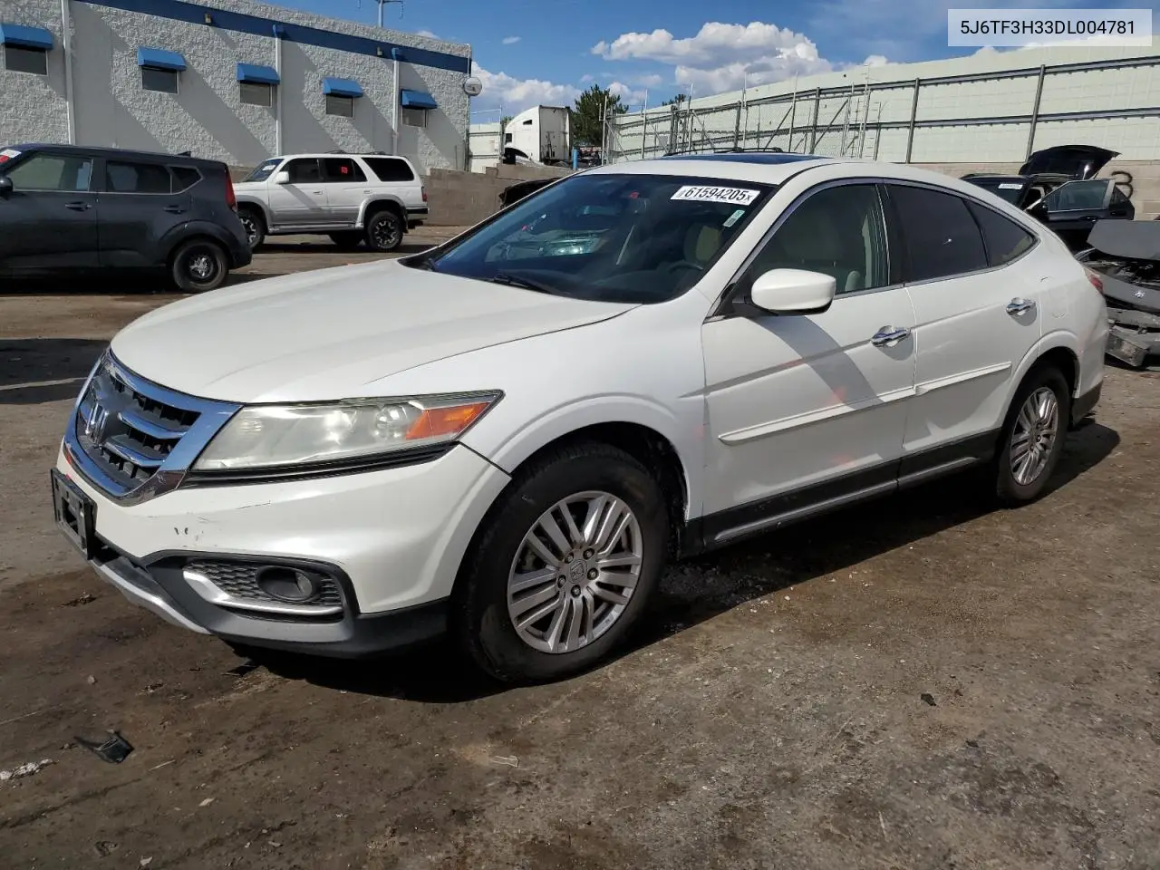 2013 Honda Crosstour Ex VIN: 5J6TF3H33DL004781 Lot: 61594205