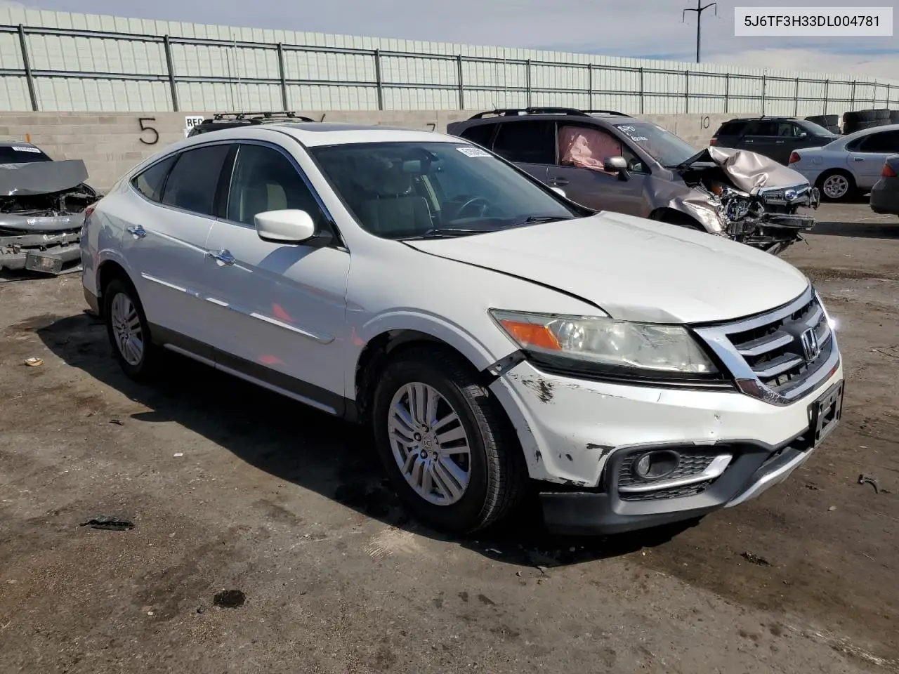 2013 Honda Crosstour Ex VIN: 5J6TF3H33DL004781 Lot: 61594205