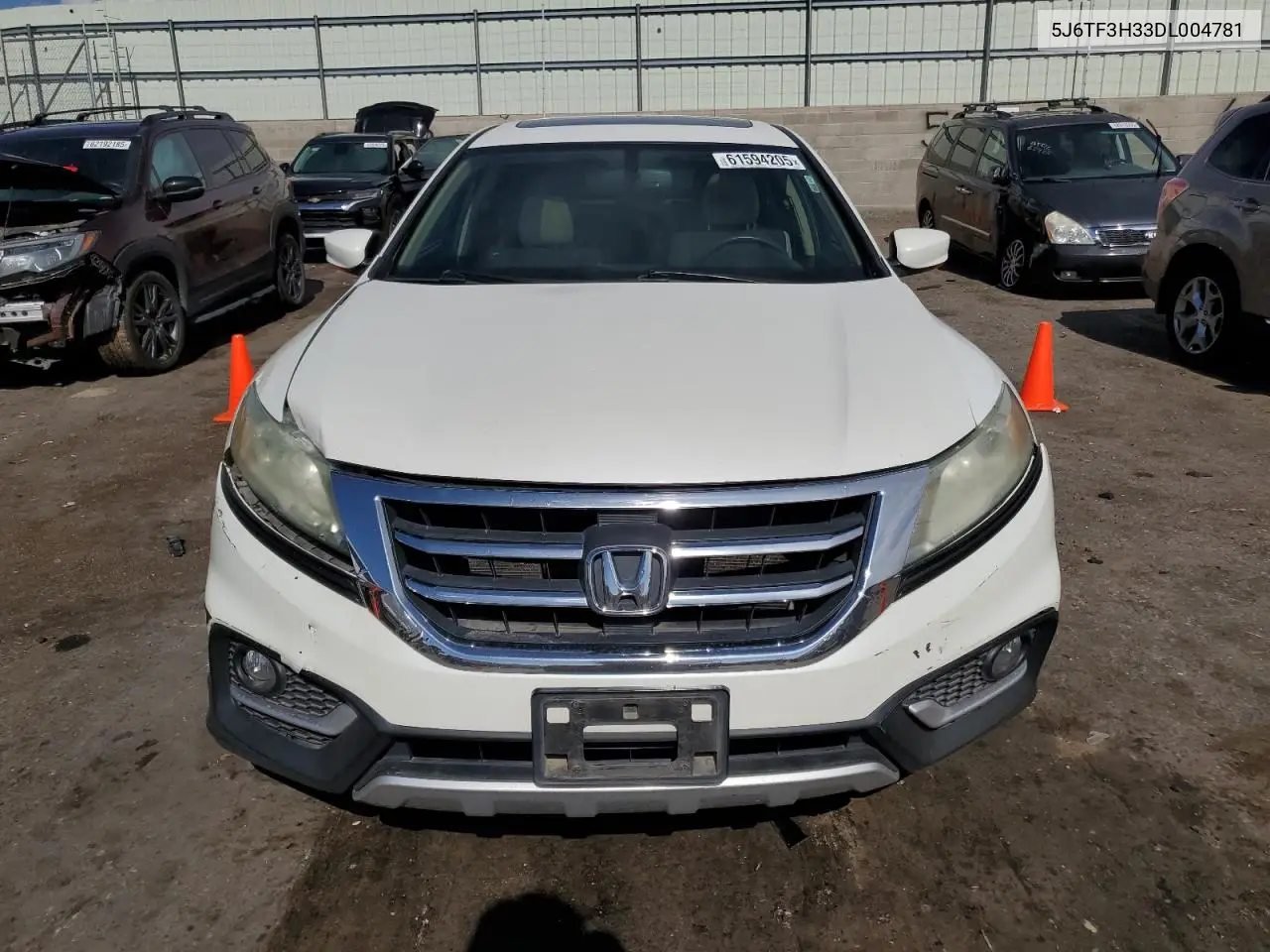 2013 Honda Crosstour Ex VIN: 5J6TF3H33DL004781 Lot: 61594205