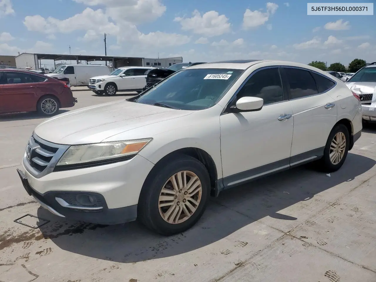 2013 Honda Crosstour Exl VIN: 5J6TF3H56DL000371 Lot: 61605245