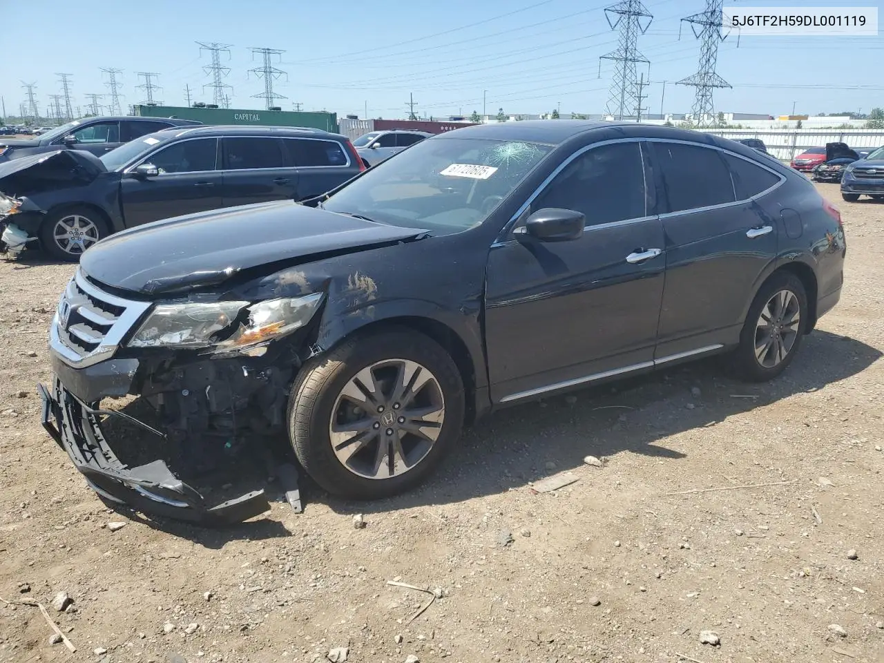 2013 Honda Crosstour Exl VIN: 5J6TF2H59DL001119 Lot: 61720605