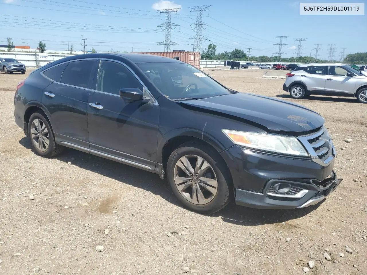 2013 Honda Crosstour Exl VIN: 5J6TF2H59DL001119 Lot: 61720605