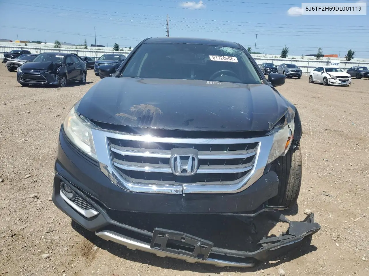 2013 Honda Crosstour Exl VIN: 5J6TF2H59DL001119 Lot: 61720605