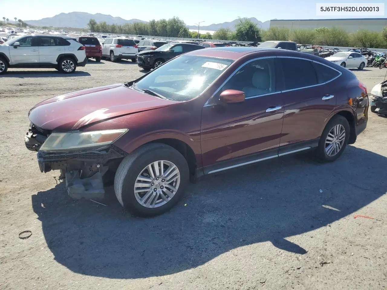 2013 Honda Crosstour Exl VIN: 5J6TF3H52DL000013 Lot: 61797695