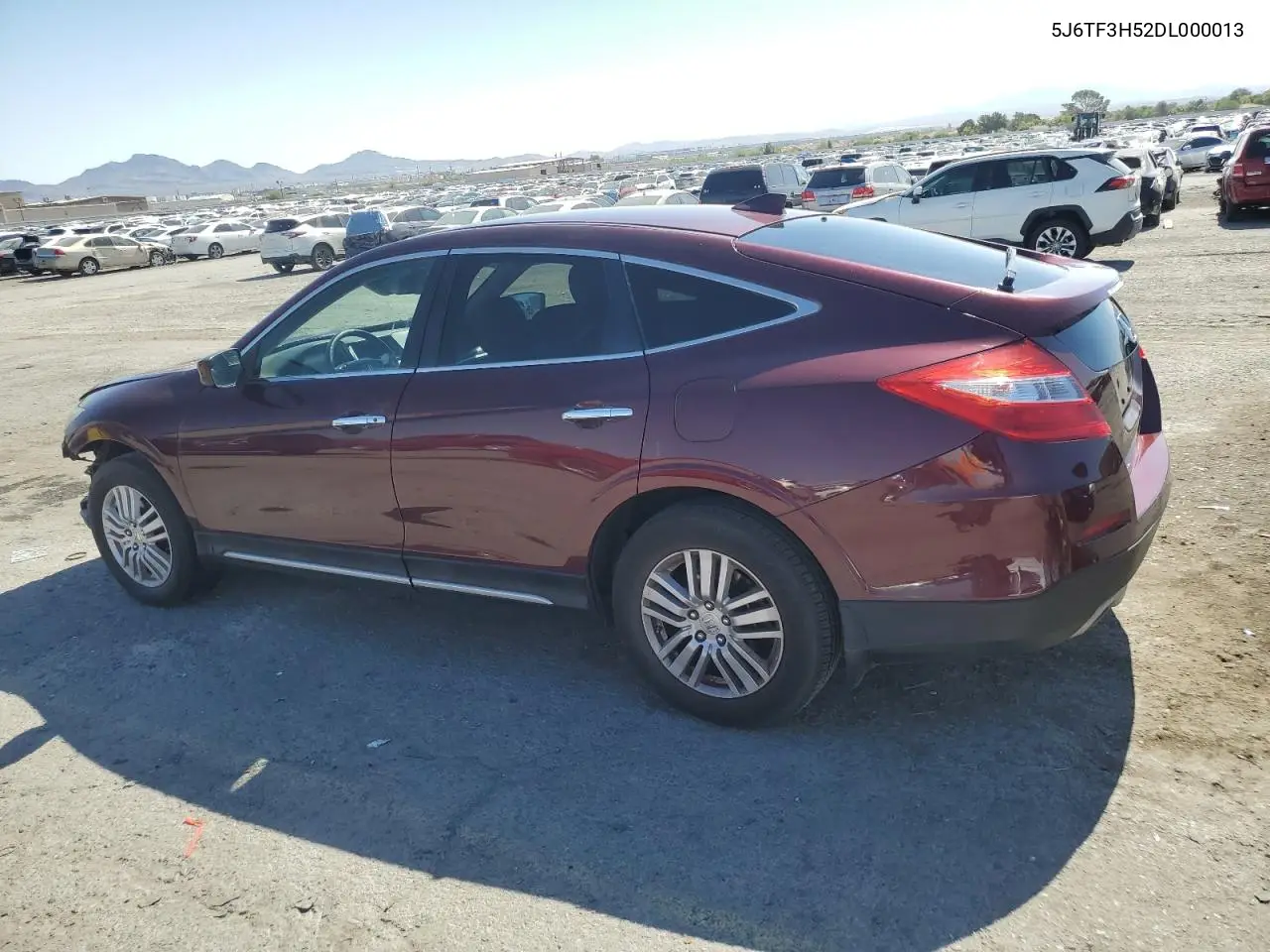 2013 Honda Crosstour Exl VIN: 5J6TF3H52DL000013 Lot: 61797695
