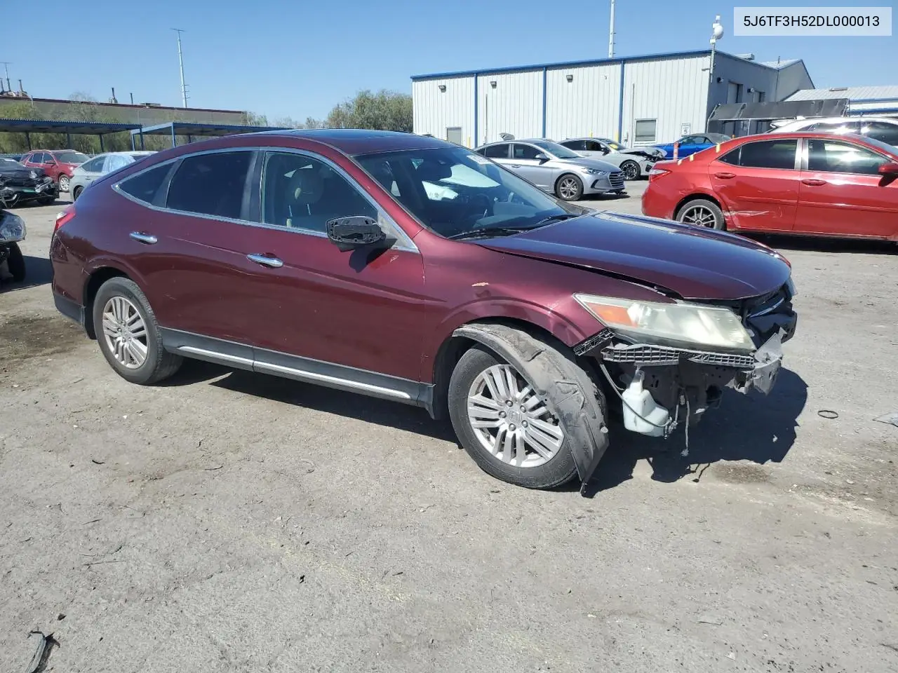 2013 Honda Crosstour Exl VIN: 5J6TF3H52DL000013 Lot: 61797695