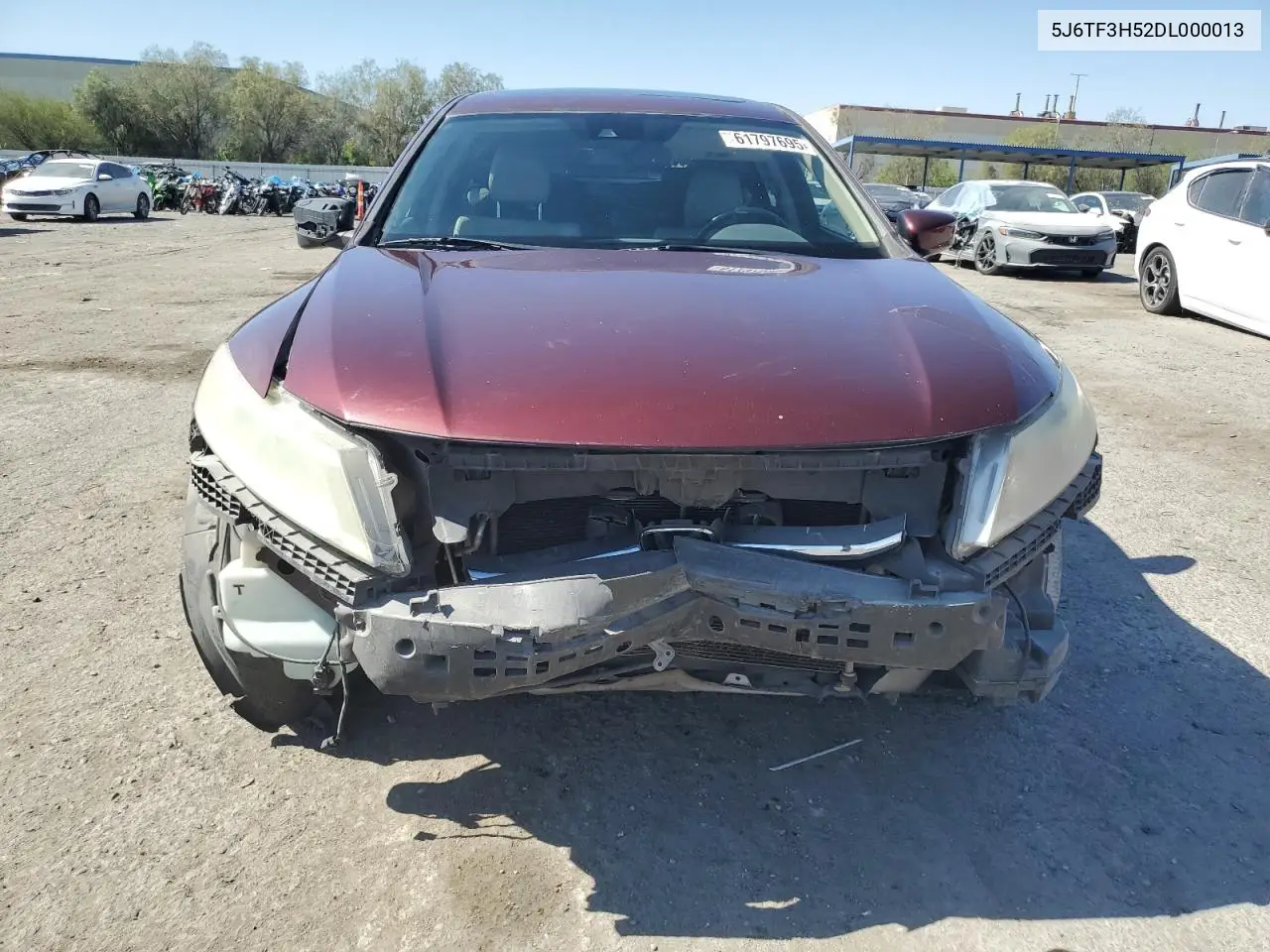 2013 Honda Crosstour Exl VIN: 5J6TF3H52DL000013 Lot: 61797695