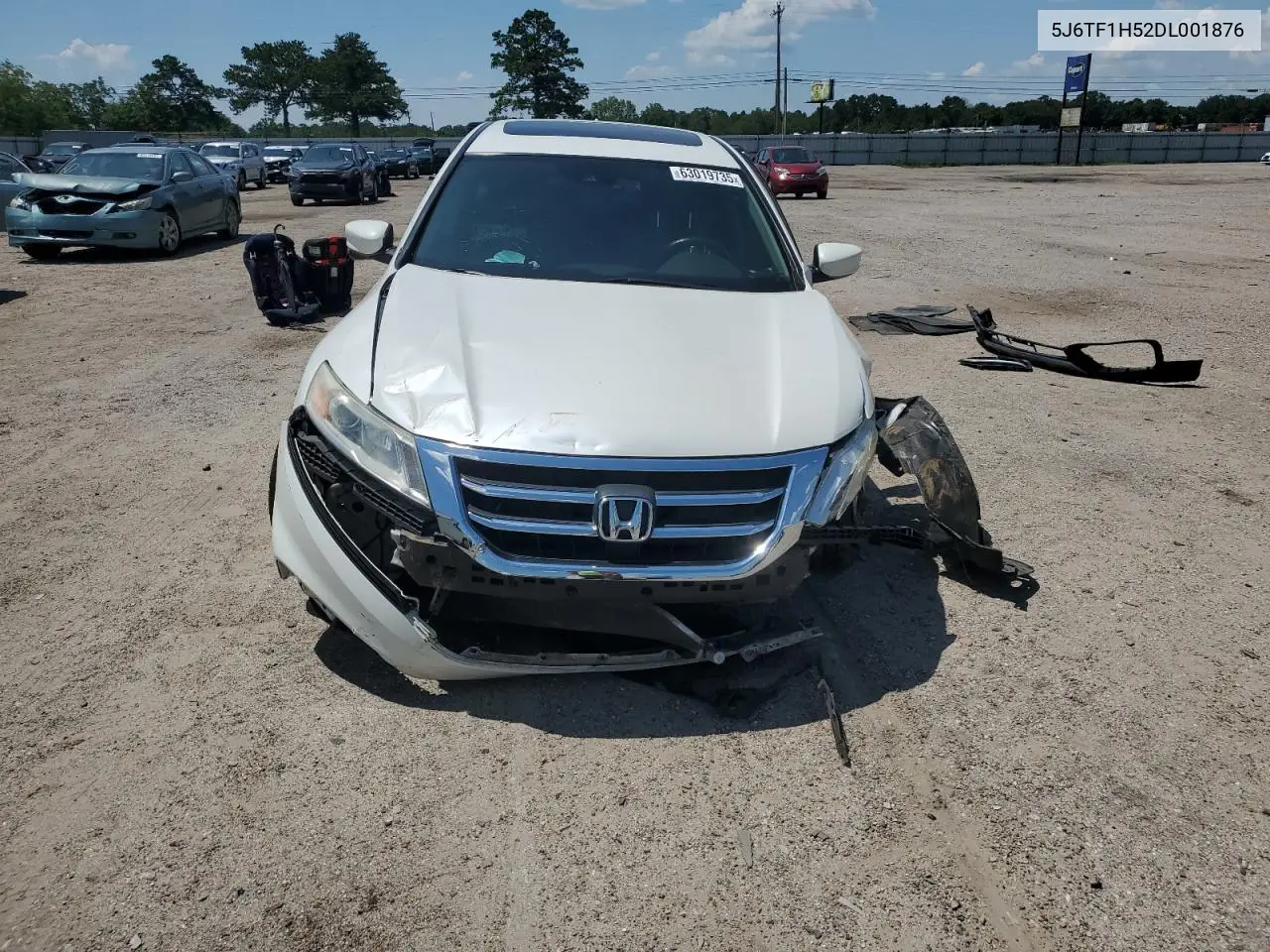 2013 Honda Crosstour Exl VIN: 5J6TF1H52DL001876 Lot: 63019735