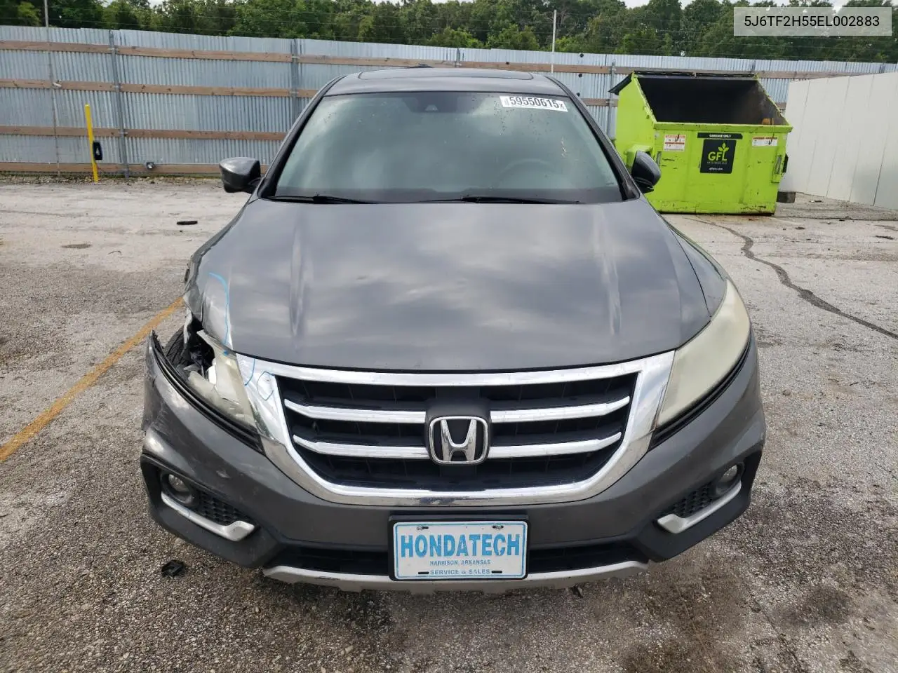 2014 Honda Crosstour Exl VIN: 5J6TF2H55EL002883 Lot: 59550615