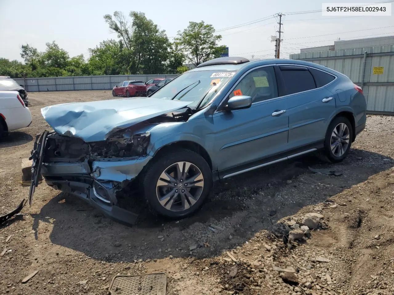 2014 Honda Crosstour Exl VIN: 5J6TF2H58EL002943 Lot: 60472525