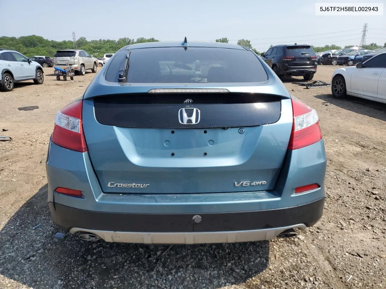 2014 Honda Crosstour Exl VIN: 5J6TF2H58EL002943 Lot: 60472525