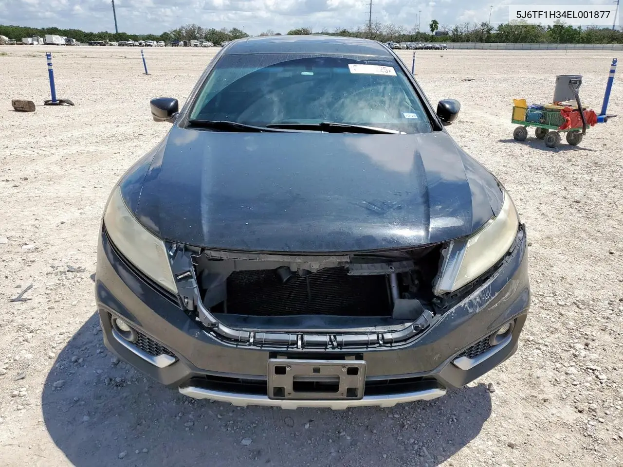 2014 Honda Crosstour Ex VIN: 5J6TF1H34EL001877 Lot: 61141225