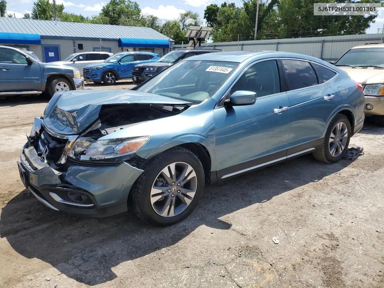 2014 Honda Crosstour Exl VIN: 5J6TF2H53EL001361 Lot: 61387445