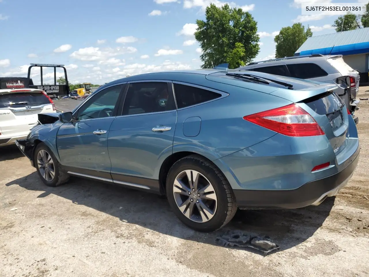 2014 Honda Crosstour Exl VIN: 5J6TF2H53EL001361 Lot: 61387445