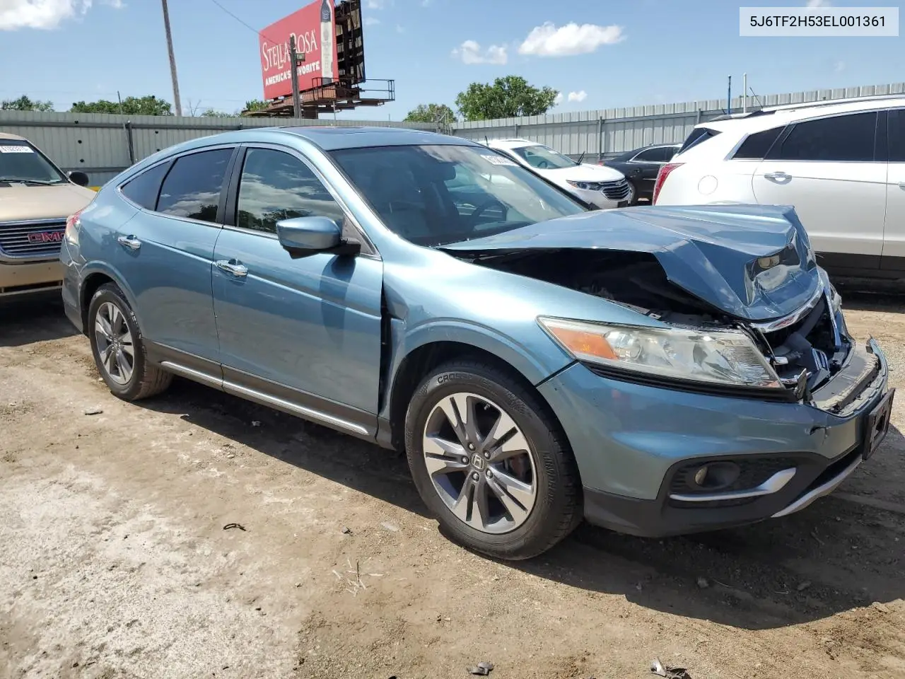 2014 Honda Crosstour Exl VIN: 5J6TF2H53EL001361 Lot: 61387445