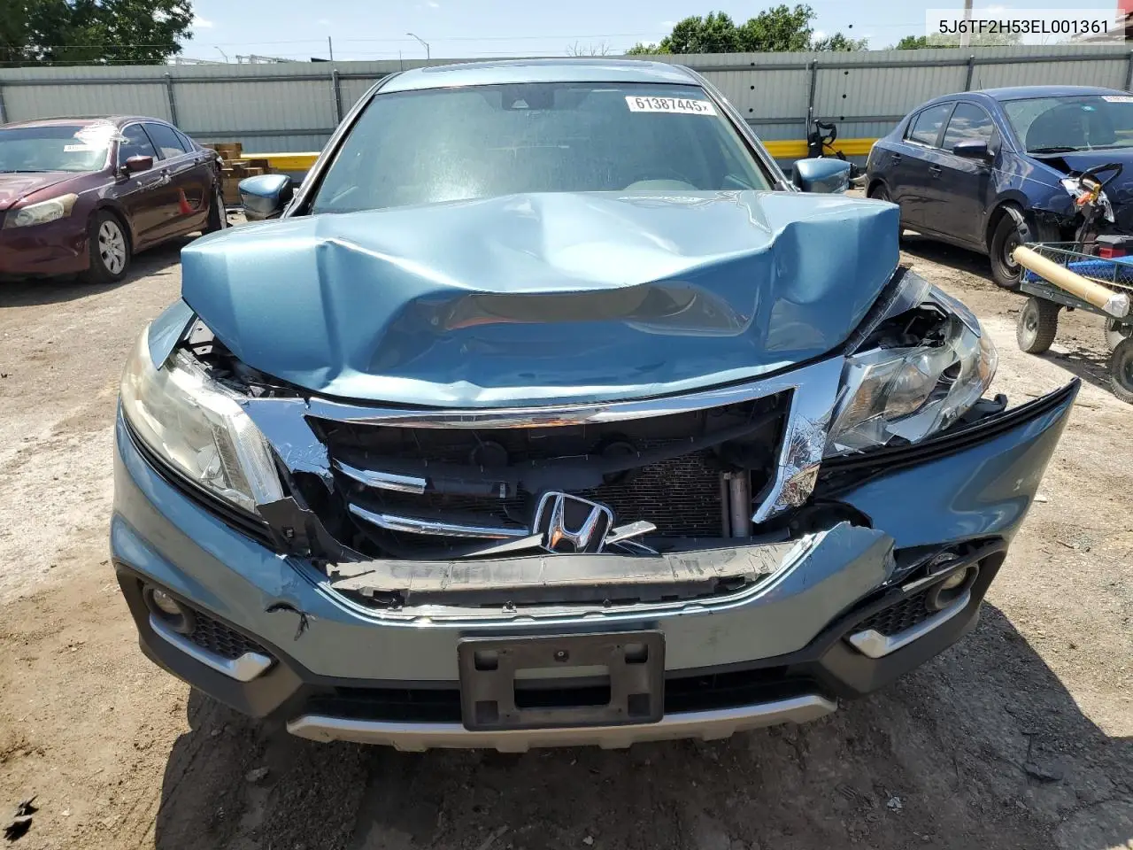 2014 Honda Crosstour Exl VIN: 5J6TF2H53EL001361 Lot: 61387445