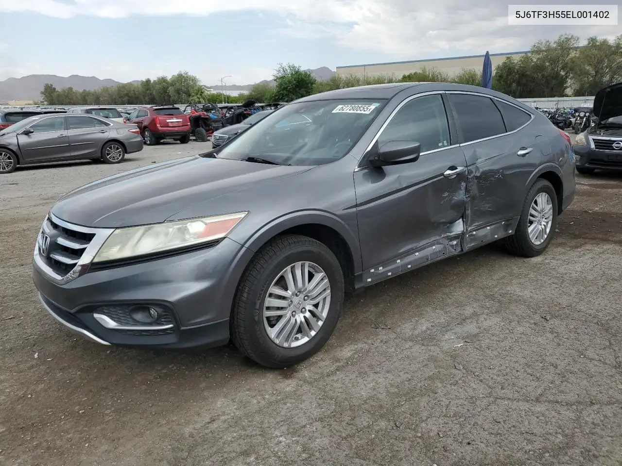 2014 Honda Crosstour Exl VIN: 5J6TF3H55EL001402 Lot: 62780855