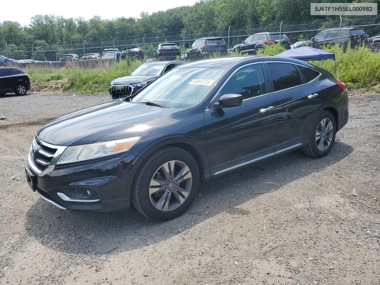 2014 Honda Crosstour Exl VIN: 5J6TF1H55EL000982 Lot: 63063725