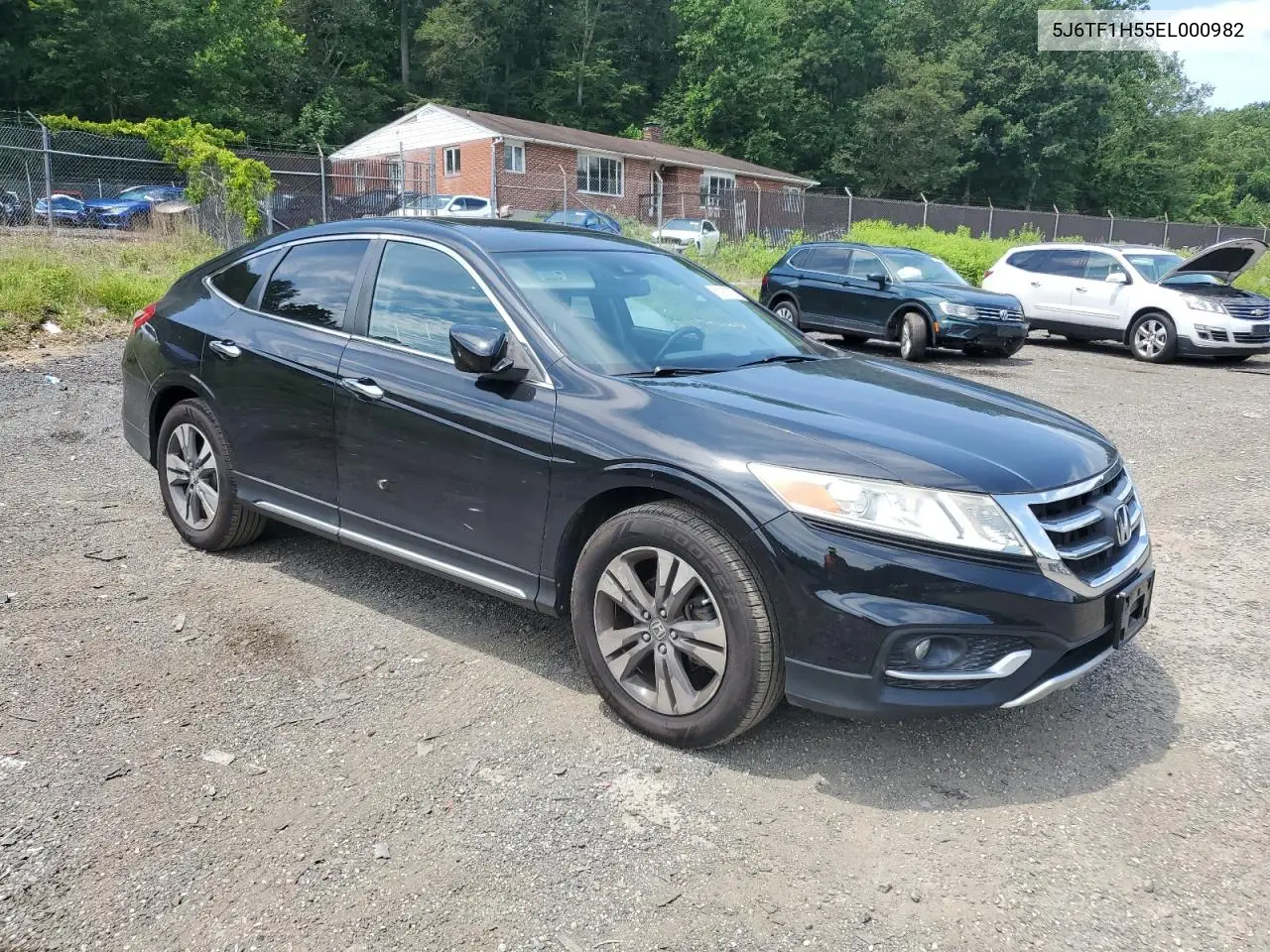 2014 Honda Crosstour Exl VIN: 5J6TF1H55EL000982 Lot: 63063725
