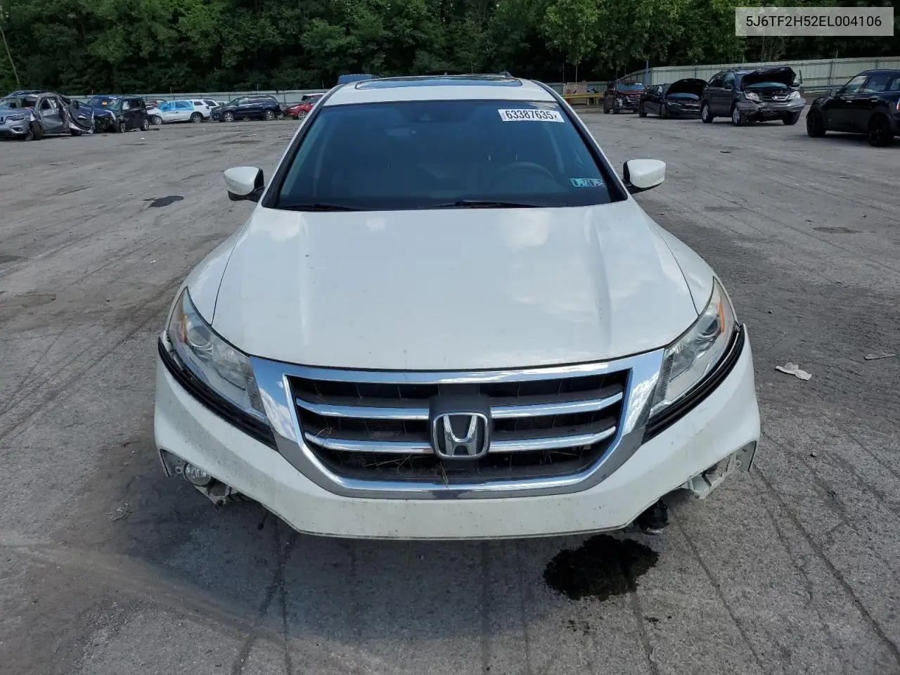 2014 Honda Crosstour Exl VIN: 5J6TF2H52EL004106 Lot: 63387635