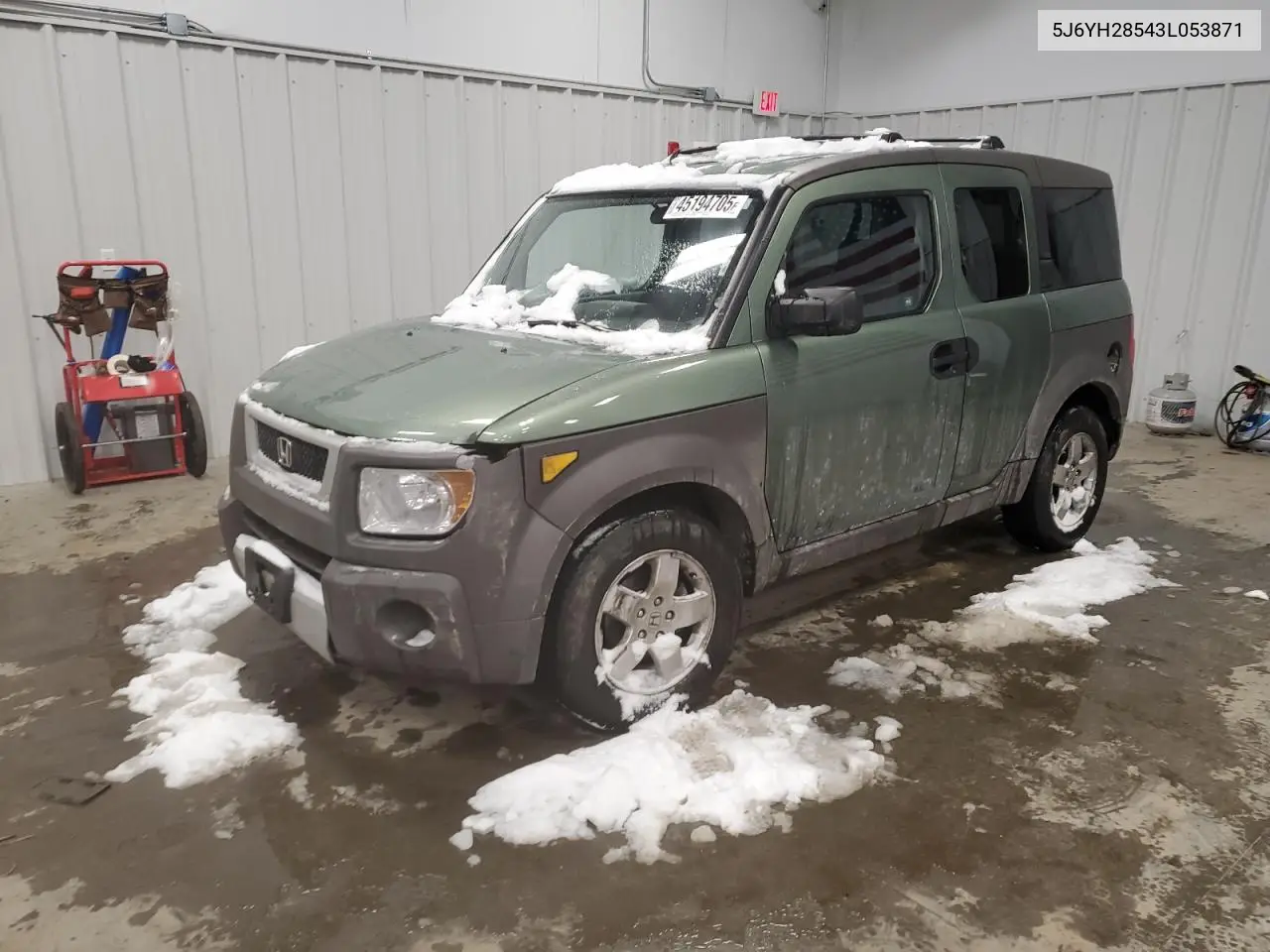 2003 Honda Element Ex VIN: 5J6YH28543L053871 Lot: 45194705