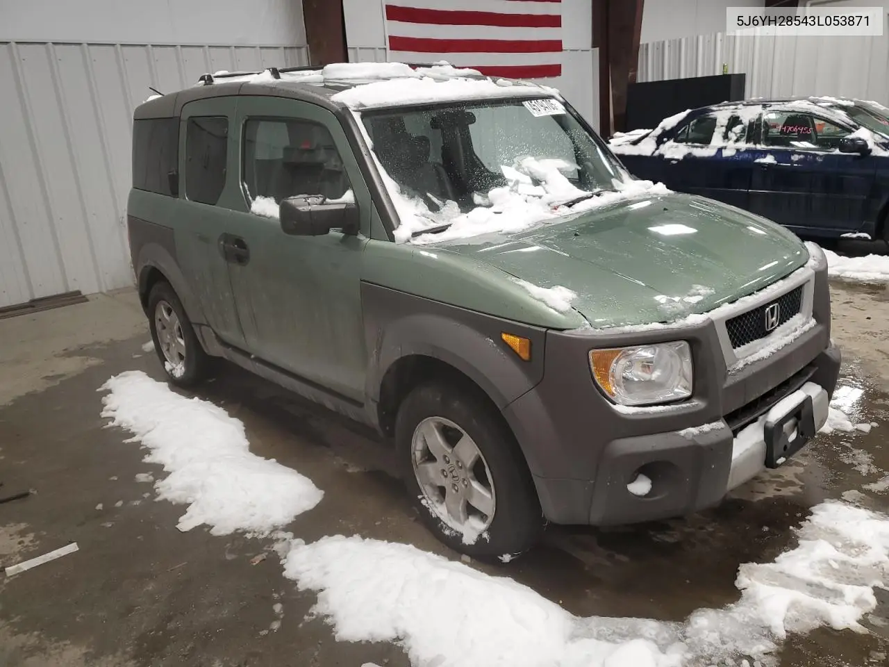 2003 Honda Element Ex VIN: 5J6YH28543L053871 Lot: 45194705